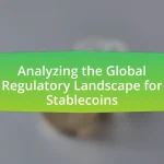 Analyzing the Global Regulatory Landscape for Stablecoins