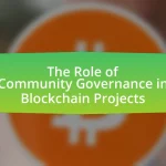 The Role of Community Governance in Blockchain Projects